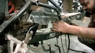 Part 2 xtreme 160 4v drive chain sprocket replacement prosess work 