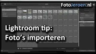 Hoe moet je foto's importeren (Lightroom Classic)