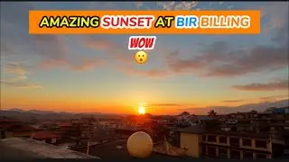 🌅 Bir Billing Ka CRAZY Sunset 🌄 | Gate Ka Tala Todne Ki Koshish 😱 | MUST WATCH Vlog