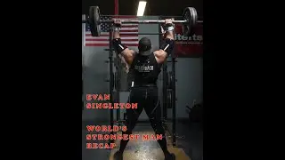 Evan T-Rex Shaw World's Strongest Man Competitor Part 2