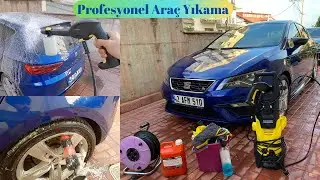 Leon FR Detaylı Dış yıkama/ Kapınızın Önünde Kolayca Araç Yıkayın/ Luxor, Karcher, WellCar, Optımall