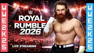🔥 WWE ROYAL RUMBLE 2026 LIVE STREAM | WWE 2K25 GAMEPLAY | 30-MAN ROYAL RUMBLE MATCH 🔥
