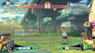 Ultra Street Fighter IV battle: Vega vs Poison