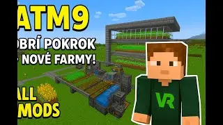 ATM9 # &ndash; Nov&eacute; farmy + velk&yacute; update na&scaron;&iacute; z&aacute;kladny! #minecraft cz #modded minecraft #minecraftczsk