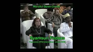 Syamsuri Firdaus, Pembukaan MTQ Internasional jakarta 2025