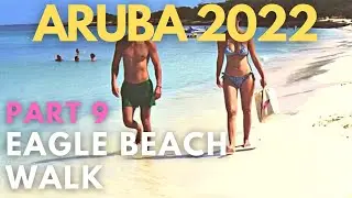 ARUBA EAGLE BEACH WALK 4K DJI POCKET 2 #beach #walking #caribbean