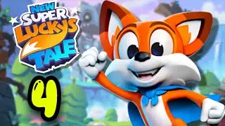 New Super Lucky's Tale | Part 4 |  Walkthrough Longplay no commentary