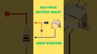 Waveform of The Half-wave Rectifier Circuit