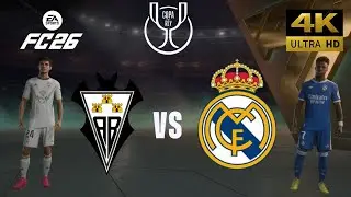 FC 26 - Albacete vs Real Madrid - All Goals - Copa del Rey 25/26 Full Match - PC [4K60]