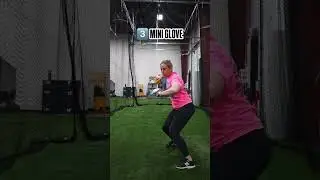GLOVE WORK PROGRESSION 🔥 #infielddrills #softballdrills #fielding