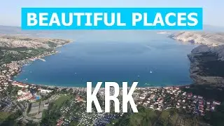 Krk island, Croatia | Travel, trip, places, rest, views | Drone 4k video | Hvar what to visit