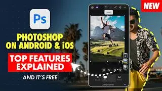 Photoshop LAYERS & MASKS are NOW Live on Android  | Photoshop on Mobile | iOS