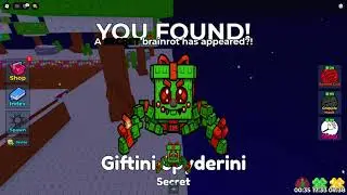 How to get Giftini Spyderini in Find the Brainrot [278] - Roblox