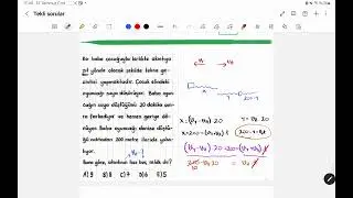 TYT MATEMATİK KALİTELİ SORULAR #3 [Hareket problemi sorusu]
