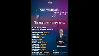 Soul Winning with JESUS - The Secret of Winning Souls - 22 March 2025