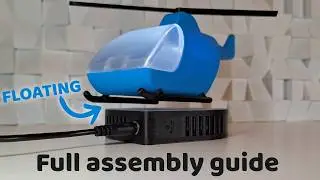 Detailed Assembling Guide of Levitating Helicopter | ZC-008