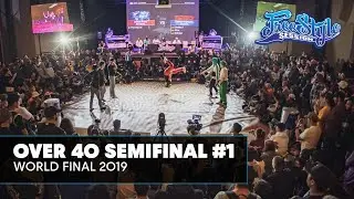B-Boy KillaMuppet vs. B-Boy Wicket | Over 40 Semifinal #1 | Freestyle Session World Final 2019