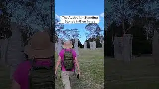 The Australian Standing Stones Celtic monument in Glen Innes NSW