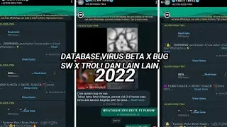 DATABASE GANAS 2022 VIRGAM | TROLI | BETA TEKS | WEB PAGE | LOKASI DAN LAIN LAIN