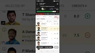 DS vs JK dream11 prediction