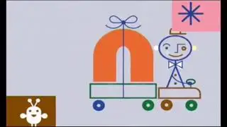 Nickelodeon Титры Purple and Brown и заставка Nick Jr. 2012-2013