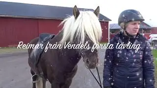 Reimar från Vendels första tävling