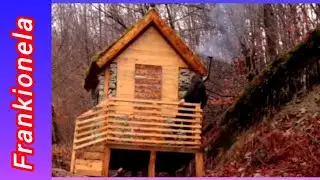 Construyendo una Caba&ntilde;a Solo desde Cero | Building a Cabin Alone from Scratch