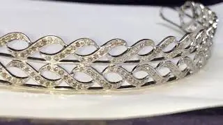 💎 Royal Elegance: Exquisite Diamond Tiara Crowns by Costozon