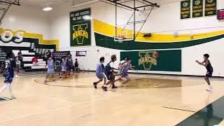 Great drive finding the offensive player for the open shot!