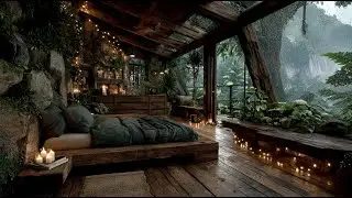 Calming Rain Sounds for Sleeping and Stress Relief | Subtle Rain Sound | 4 hours | No Ads