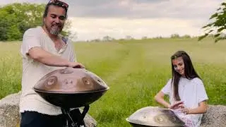 Love & trust I Relaxing Handpan music I Amelia & Dani Banu