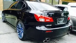 LEXUS IS-F - A few Pulls + Donuts