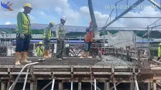 Cast concrete Precast roof panel 
