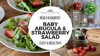 BABY ARUGULA & STRAWBERRY SALAD