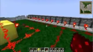 Jak zrobić minigun z 18 dispenserów w Minecraft 1.2.5