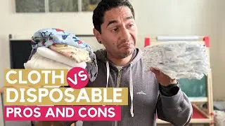 Cloth vs disposable diapers pros and cons - Which one is better?