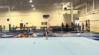 Standing backhandspring backhandspring tuck