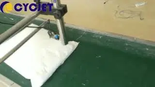 CYCJET PE Food Bag Metal Detection & Expiry Date Code Print/Continuous CIJ Industrial Inkjet Printer