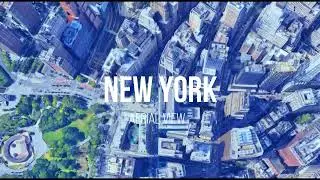 New York City 3D aerial view || Virtual tour of New York City