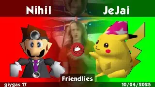 [giygas 17] Nihil (Dr. Luigi) vs JeJai (Pika) [Friendlies]