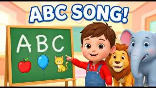 ABCD  Song for Toddlers | Learn the Alphabet A to Z with Animals