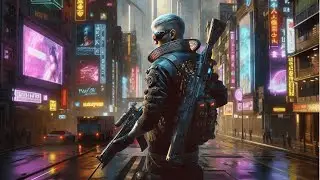 🤖 Cyberpunk 2077 Night City Fight Scenes | Intense Combat & Cool Music 🎶