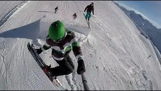 Skiing in Davos Klosters Jakobshorn