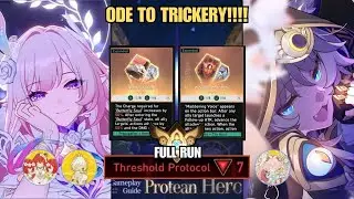 ODE TO TRICKERY!! - Cipher Main DPS ⨯ Cyrene with Home of Odes & Wounds | DU Protean Hero Protocol 7