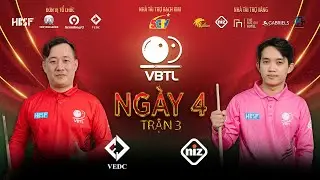GIẢI BILLIARDS CAROM 3 BĂNG TEAM LEAGUE 2025 || SEASON 1 - TRẬN 3 - NGÀY 28/12 || SCTV THỂ THAO