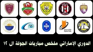 Al Ain leads the UAE league - Match summary for round 12