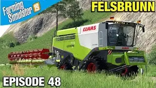 Farming Simulator 19 Timelapse - Felsbrunn FS19 Episode 48 OUR NEW COMBINE