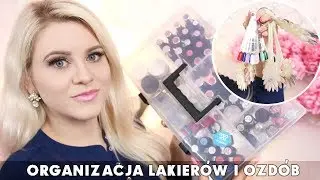 Organizacja lakierów do paznokci i ozdób * Gdzie skrywa się moja kolekcja hybryd * Candymona