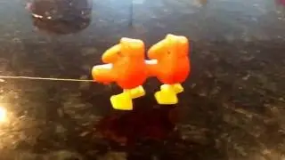 Vintage Space Ramp Walking Toy Plastic Rare Old Antique Pull 1970s Hong Kong