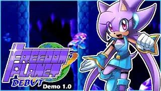 Freedom Planet Debut Demo (Fangame) - Gameplay